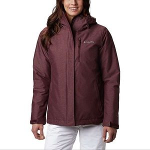 Columbia Women's Jacket in Burgundy